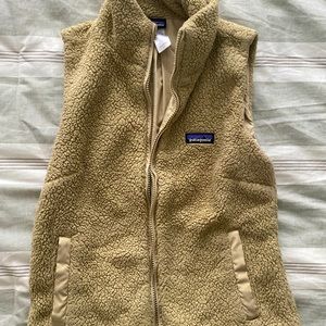 Patagonia tan vest